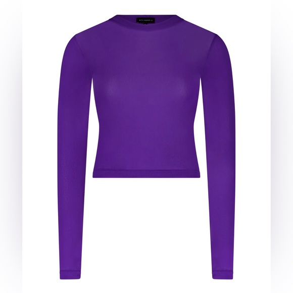 New Amethyst Mesh Long Sleeve WITH HARPER LU size S - Picture 1 of 10